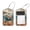 multicolored 4, variant on 2 Pack Leather Luggage Tag with Stainless Steel Loop, Vintage Map Book Octopus Baggage Handbag Travel Suitcase Tags with Name ID Card Perfect to Quickly Spot Luggage Suitcase