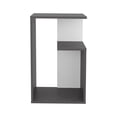 thumbnail image 6 of JERFIT 3 Tier End Table, 25 Inch Narrow Sofa Side Table with Open Shelves, Small Space Nightstand for Bedroom, Living Room, Multicolor Finish, 6 of 9