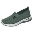 thumbnail image 7 of Mepaouo Orthopedic Sandals for Women Hollow out Flats Closed Toe Slip on Loafers Mesh Knit Walking Shoes, 7 of 7