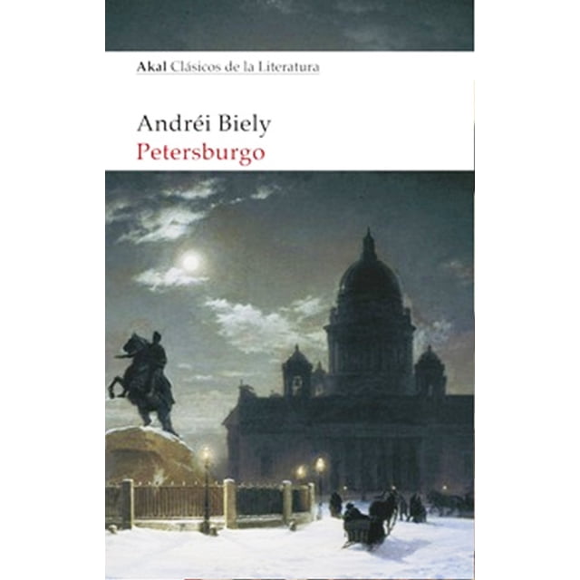 Libros de literatura y accesorios AKAL PETERSBURGO ANDREI BIELY
