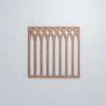 thumbnail image 5 of Ekena Millwork 15 3/8"W x 15 3/8"H x 3/8"T Medium Cedar Park Decorative Fretwork Wood Wall Panels, Wood (Paint Grade), 5 of 10