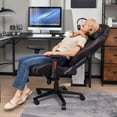 thumbnail image 2 of Costway Gaming Chair with Meta Base Class-4 Gas Lift 4D Armrest & Adjustable Lumbar Support, 2 of 10
