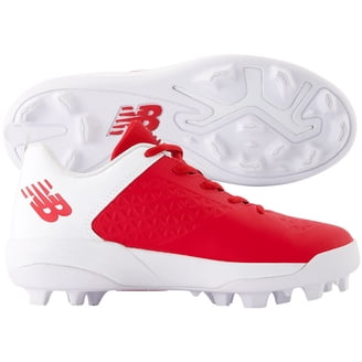 New Balance Mens 3000V7 Molded Baseball Cleats Red/White 8.5  display picture 2