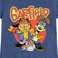 thumbnail image 3 of Garfield - Garf And Odie Logo - Toddler & Youth Girls Short Sleeve Graphic T-Shirt, 3 of 5