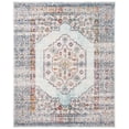 thumbnail image 2 of SAFAVIEH Crystal Constantina Floral Area Rug, Blue/Gray, 9' x 12', 2 of 9
