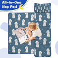 thumbnail image 4 of Poodle Dog and Footprint Toddler Nap Mats for Kids Preschool,Sleeping Mat Bag or Kids,Toddler Sleeping Bag,Toddler Nap Mat or Daycare, 4 of 6