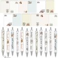 thumbnail image 1 of Juego de 24 bolígrafos y bloc de notas Gilprop para amantes de los libros, multicolor, 1 of 6