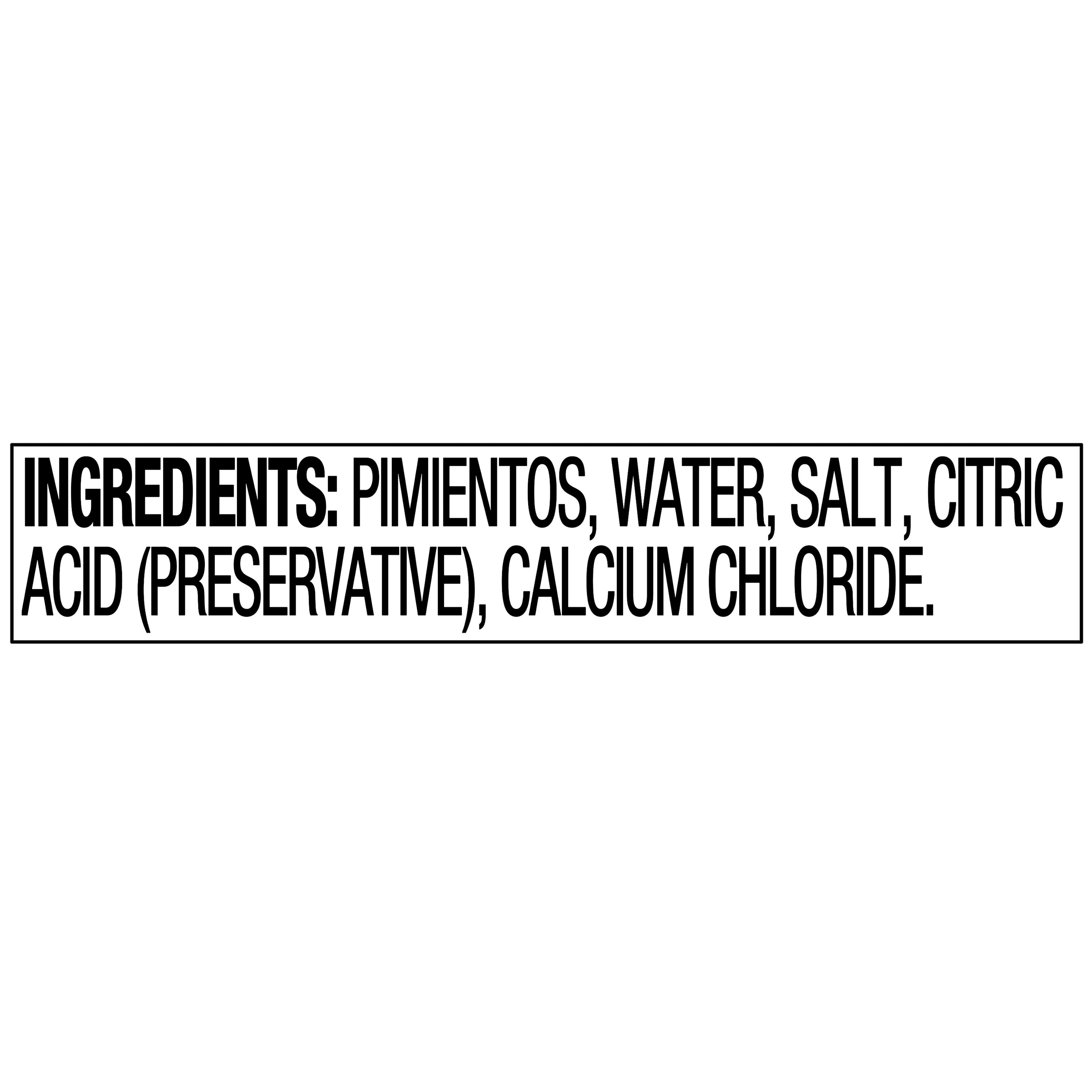Great Value Sliced Pimientos, 4 oz Jar