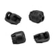 thumbnail image 5 of 4 piezas de repuesto para tapa protectora de choque, tapa anticolisión, piezas de repuesto para amortiguador RC negro, 5 of 9