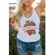 thumbnail image 3 of ABPHQTO Camiseta sin mangas con espalda cruzada y estampado gráfico de vino blanco como fresa para mujer, 3 of 5