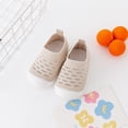 thumbnail image 3 of HUANBAI Toddler Shoes Hollow Out Breathable Socks Shoes Soft Sole Non Wear Out Toddler Floor Shoes 6-10 Months, 3 of 3
