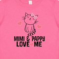 thumbnail image 4 of Inktastic Mimi and Pappy Granddaughter Cat Girls Baby T-Shirt, 4 of 5
