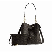 Coach Rowan Bucket Bag In Loved Signature Canvas With Charms