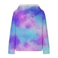 thumbnail image 6 of Mercatoo Girls Boys Hoodies Cute ??2k Tie Dye Print Sweatshirt Casual Comfy Soft Long Sleeve Pullover Toddler Fall Winter Warm Clothes, 6 of 7