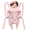 thumbnail image 3 of Porta muñecas GAGAKU, juguete para muñecas Reborn Pink Par Flower, 3 of 5