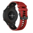 thumbnail image 3 of Flat End Two Tone Silicone Watch Strap 22mm Width Stylish & Durable Fits Most, 3 of 6