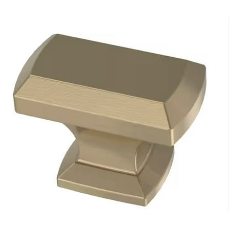 Liberty P48858C-CZ 1 1/4" Chamfered Slim Bar Cabinet Knob Champagne Bronze