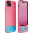 thumbnail image 1 of Teclado para iPhone 15 – Funda para Teclado para una Experiencia de Escritura Premium – Escritura Más Rápida y Precisa, Carga de Forma Normal – Miami Beach, 1 of 9