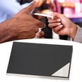thumbnail image 4 of Card Holder, 3.7x2.4x0.4in Business Card Holder Personalized Business Card Organizer Portable  For Gift Cards For Credit Cards, 4 of 8