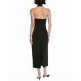 thumbnail image 2 of Toccin womens  Davina Sculpted Halter Midi Dress, 2, Black, 2 of 3