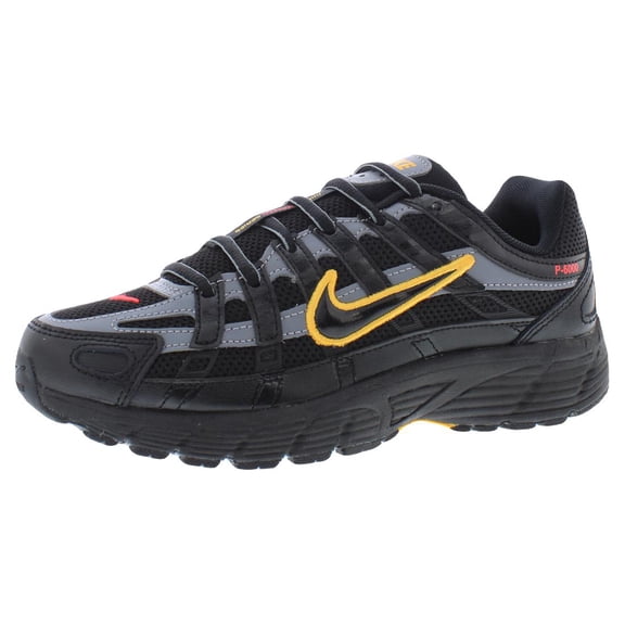 Nike P-6000 GS Boys Shoes Size 6, Color: Black/Laser Orange