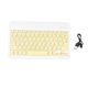 thumbnail image 2 of Teclado Bluetooth 5 Perfke Japonés Tamaño Completo Amarillo, 2 of 9