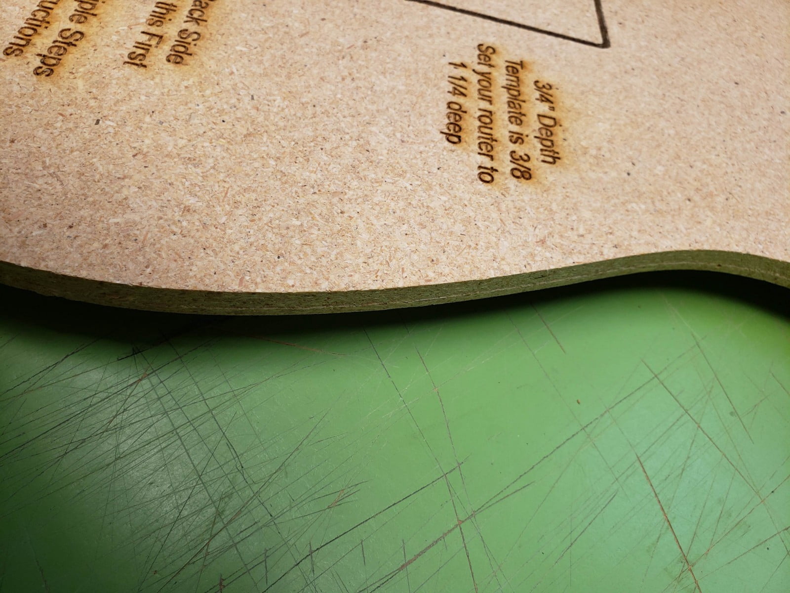 Combo Stratocaster/Telecaster Guitar Router Templates w/Blueprints