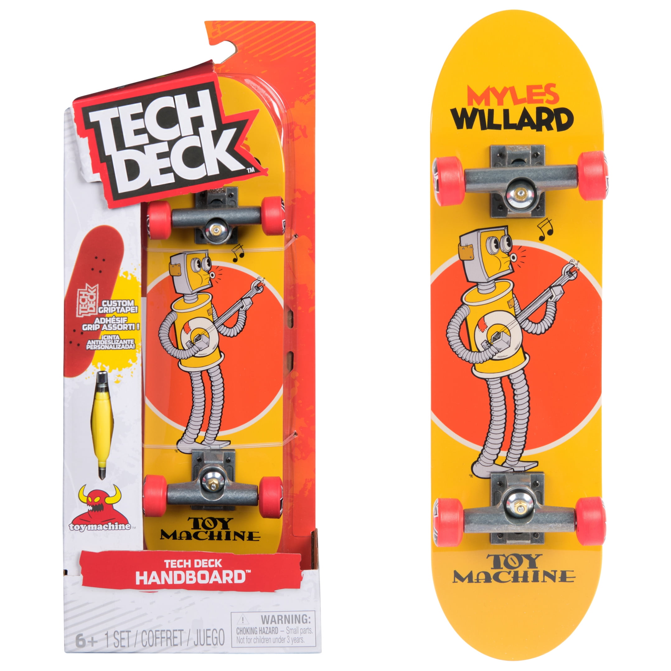 Tech Deck Handboard, Toy Machine Handboard Toy, for Ages and up