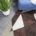 thumbnail image 5 of Natural Geo Jasmine 6'7" x 9'6 Geometric Abstract Chocolate/Brown Area Rug, 5 of 6