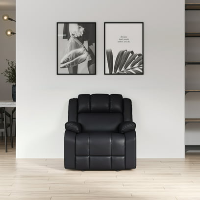 Lifestyle Solutions Galway Faux Leather Recliner
