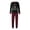 Women, variant on Christmas Tree Print Matching Family Pajama Sets with Soft Cotton Blend Fabric Featuring Red and Black Plaid Pants for Holiday Morning Photos Gift Exchanges Tree Decorating Parties Kids 100