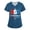 BlueB&13A0313, variant on Trgacdwlo Plus Size 4th of July Scrub Tops for Women 1776-2026 Flag Print Nursing Uniforms with Pocket Celebration V Neck Short Sleeve Women's Work Shirts S-5XL