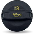 thumbnail image 1 of 1 PC Automotive Oil Cap, Engine System Oil Filling Port Replacement Modified Sealing Cap, Auto OEM Number 06K103485A Accessories, Compatible with Volkswagen and Audi Models (Black), 1 of 6