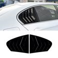 thumbnail image 2 of Rear Triangle Window Shutters Triangle Sunshade Modified Patch Shark Gill For BMW 5 Series F10 525i 530i 2011-2017, 2 of 7