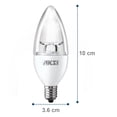 thumbnail image 2 of Pack 10 Focos Vela LED Aksi 4w Luz Blanca Base E12, 2 of 4