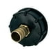 thumbnail image 5 of Adaptador de accesorios de tanque IBC Tote 1/2 "3/4" 1 " - Negro 1/2'' Macarena Adaptador de tanque de agua IBC, 5 of 8