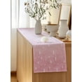 thumbnail image 5 of Table Runner 36 Inches Long for Kitchen Dining, Red Ombre Dresser Scarf Farmhouse, Dining Table Decorations for Wedding/Parties, Farmhouse Stripes Modern Abstract Art 13 x 36 In, 5 of 8