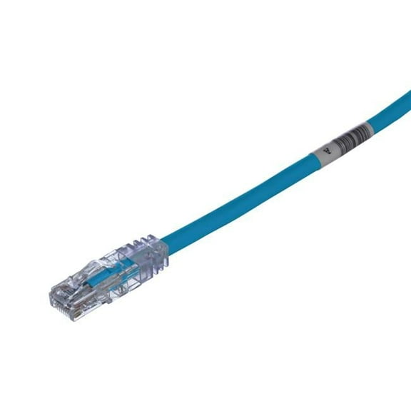 1 ft. Cat6 Copper UTP Patch Cord, Blue