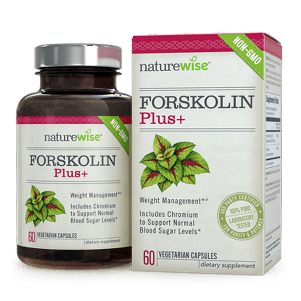 NatureWise Forskolin Weight Loss Pills, 60 Ct