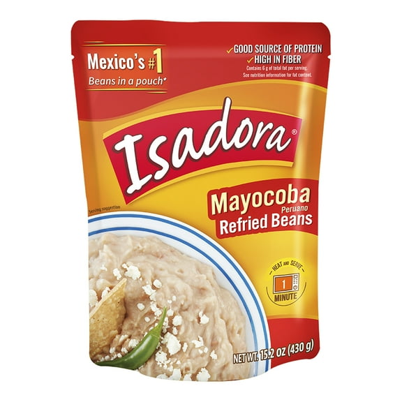 (3 Pack) Isadora Peruano Refried Beans, 15.2 Oz