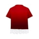 thumbnail image 4 of Camisas QIIBURR para niñas, talla 7-8, camisa para niñas, cuello redondo, capas, estampado floral, manga corta, linda blusa para niños, camiseta de encaje, camisas para niñas, talla 7-8, 4 of 5