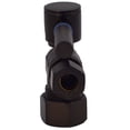 thumbnail image 3 of Westbrass 1/4-Turn Lever Angle Stop Valve, 5/8" OD x 3/8" OD, Matte Black, 3 of 8