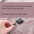 thumbnail image 7 of Electric Blanket,Heated Blanket,Usb Flannel Blanket Heating,Flannel Heating Cushion Pad Blanket For All Occasions Including Outdoor - 3 Heat Settings, 7 of 7