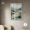 thumbnail image 5 of Hushed Coastal Vibrancy III Shadowbox Print Green Wall Decor by Art Remedy, White Frame, 30 x 45, 5 of 7