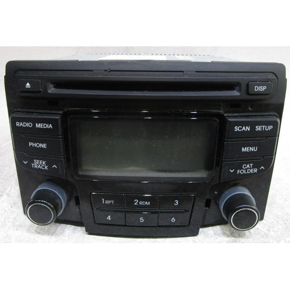 Pre-Owned 12 13 14 Hyundai Sonata CD MP3 Satellite Radio Receiver 96180-3Q700 OEM LKQ (Good)