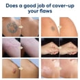 thumbnail image 6 of Tattoo Cover Up Makeup Waterproof Maximum Coverage No Smudge Concealer Set for Swimming Weddings Scars Dark Spots Two-Tone Blendable Light to Dark, 6 of 7