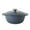 Gradient Blue, variant on Gibson Home 2.65 Qt Enameled Cast Iron Dutch Oven Pot with Lid – Round, Oven Safe to 500°F, Ideal for Bread Baking & Stews - Gradient Taupe
