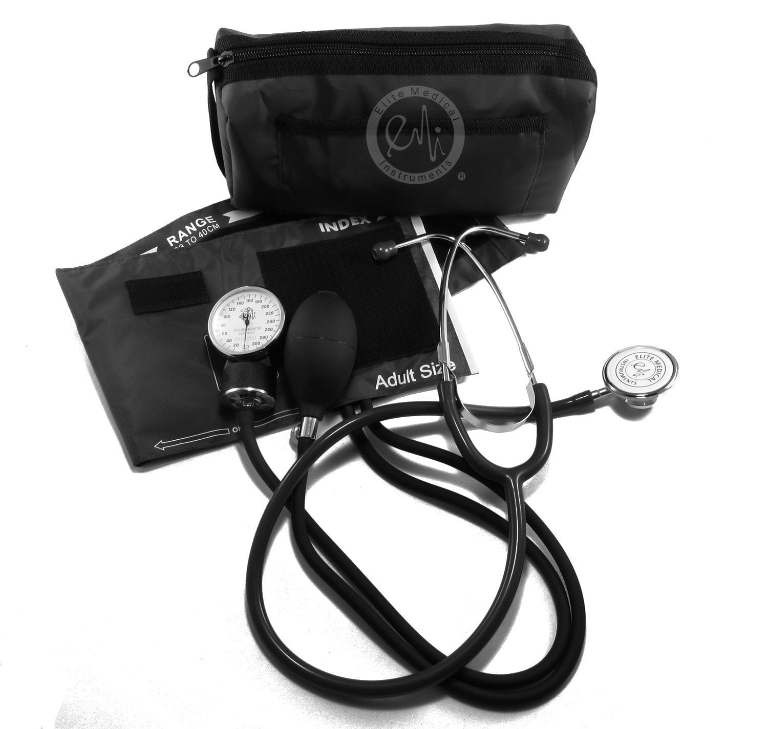 EMI 305 BLACK Aneroid Sphygmomanometer Blood Pressure Monitor and