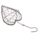 thumbnail image 4 of Maceta rústica de hierro con forma de corona de alambre para suculentas, soporte colgante para decoración de exteriores. 17cm en forma de corazón, 4 of 8