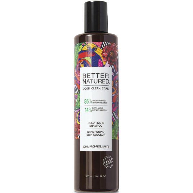 Champú para el cuidado del color Better Natured - Aumenta la vitalidad del color del cabello Vegano sin parabenos 10.1 onzas líquidas